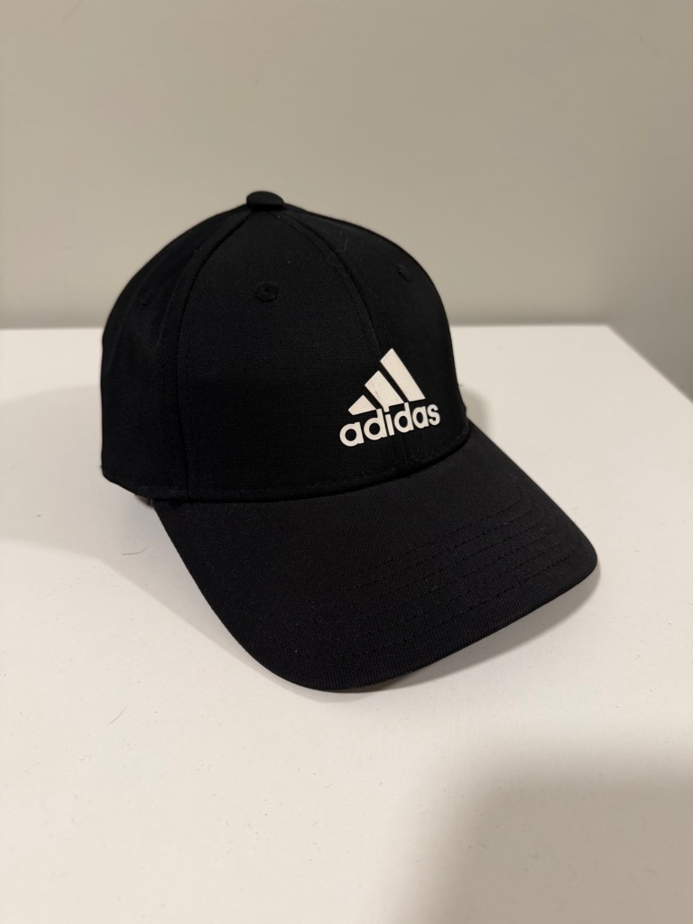 adidas Black AEROREADY Performance Cap with White Logo